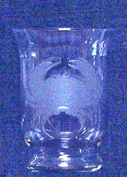 Individually Hand Etched Crab / 2