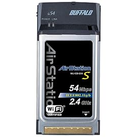 BUFFALO AirStation11g IEEE802.11g/b CardBus用無線LANカード 5枚セット WLI-CB5B-G54S