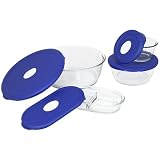 Pyrex Storage Deluxe 8-Piece Set with Lids
