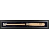 Mounted Memories Los Angeles Angels of Anaheim Black Wood Baseball Bat Display Case