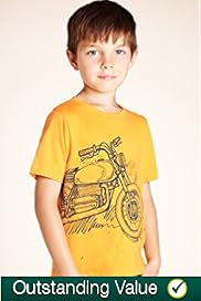 Pure Cotton Short Sleeve Bike T Shirt