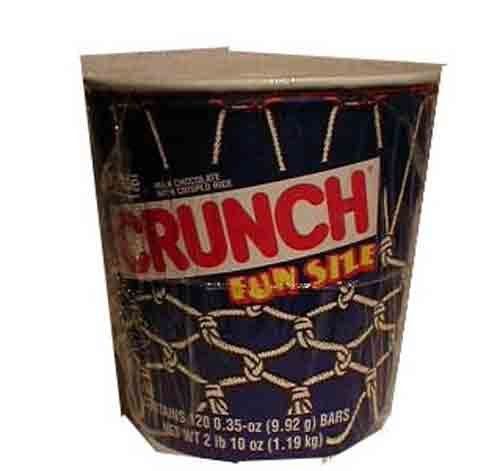 Nestle Crunch Fun Size (25 Pounds) by Buy Candy Wholesale