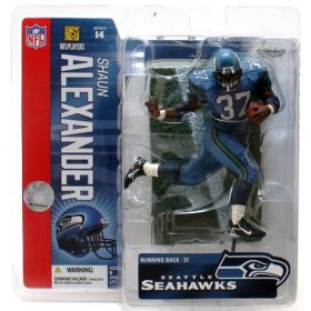 McFarlane Toys 6 NFL Series 14 - Shaun Alexander Blue Jersey
