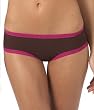 OnGossamer Gossamer Mesh Boyshorts with Contrast Trim Panty