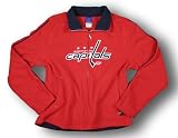 Washington Capitals NHL Womens FAN Fleece Jacket, Red
