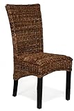 Louis Rattan Side Chair