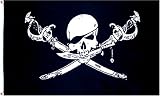 Pirate Bretheren of Coast Flag - 3 foot by 5 foot Polyester (NEW)