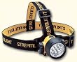 Septor Headlight Yellow Septor w/Elastic&Rubbr Str