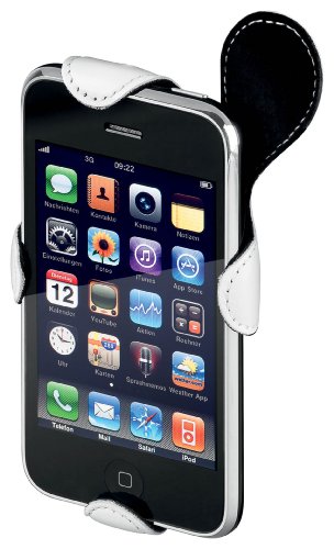Trexta iHug Leder Handytasche f&uuml;r Apple iPhone 3G/3GS wei&szlig;