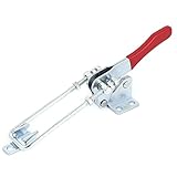 uxcell トグルクランプ　プラスチック製　シルバートーン　クイックホールド　ハンドツール