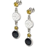 LogoArt Pittsburgh Steelers Crystal Earring