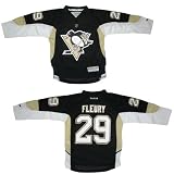 Boys NHL Pittsburgh Penguins Fleury #29 Hockey Jersey / Sweater - Black & Yellow