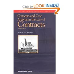 Concepts and Case Analysis in the Law of Contracts (University Textbook Series)