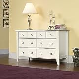 Shoal Creek Six Drawer Dresser Soft White Finish