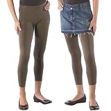 Juniors Xhilaration® Leggings - Brown Suede
