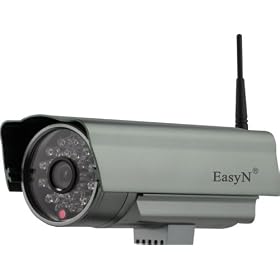 Agasio EasyN FS-613A-M105I Outdoor Wireless Wifi Waterproof Bullet IP Camera with IR-Cut... by EasyN USA