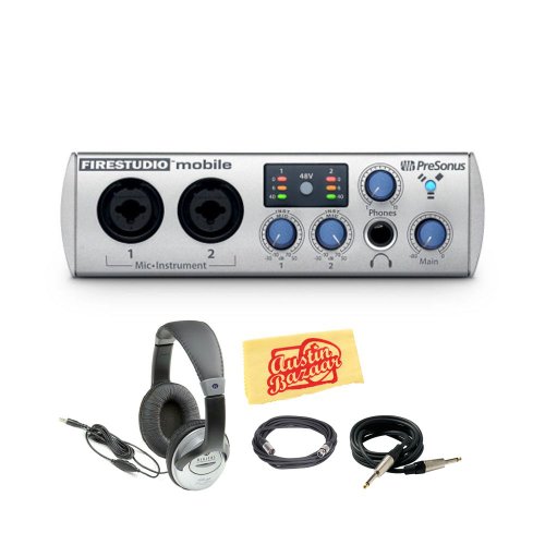 PreSonus FireStudio Mobile 10x6 Portable FireWire Recording Interface