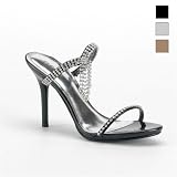 Pleaser Shoes Women's ENCHANT-02, 4'' Slide W/ Rhinestone