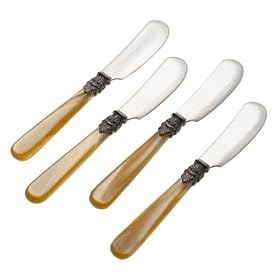 Rosanna Champagne Napoleon Paté Knives, Set of 4 by Rosanna