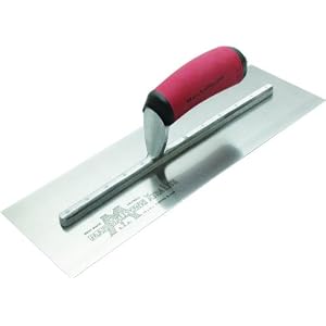Marshalltown 12SD 11-Inch by 4-1 2-Inch Drywall Trowel with DuraSoft Handlee by Marshalltown