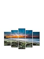 Wall Decor Fotocuadro 5 Piezas Pirámide Bestsea