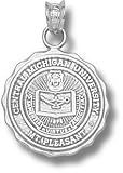Central Michigan Chippewas Solid Sterling Silver Seal Pendant