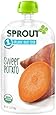 Sprout Organic Foods Stage 1 Pouches, Sweet Potato, 3.5 Ounce (Pack of 5)