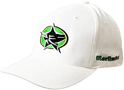 Marlinstar Mean Green Flexfit Hat - White - L/XL