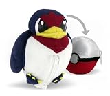 Tailow - Pokemon Pokeball Flip-out Plush Toy (Transform a Pokeball into a Pokemon) (Japanese Import)