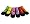 JazzyToes Bright Mary Janes Baby Socks, 12-24 Months
