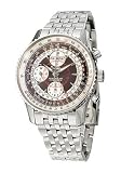 Breitling A2133012-Q577-441A Montbrillant Datora Bronze Dial Stainless Steel Men's Automatic Chronograph, Chronometer, Tachymeter Watch