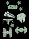 Star Wars Glow in the dark 2D Shapes