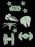 Kitchen & Housewares : Star Wars Glow in the dark 2D Shapes
