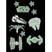Star Wars Glow in the dark 2D Shapes