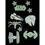 Star Wars Glow in the dark 2D Shapes