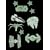 Star Wars Glow in the dark 2D Shapes