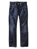 Gap Straight jeans (whiskered medium wash)