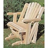 IMAGE OF Rustic Natural Cedar Furniture Company® Cedar Chair Glider