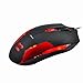 Red E-3lue E-Blue Cobra II 1600DPI High Precision Gaming LED Mouse (Bigger scroll wheel)
