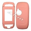 Sharp Sidekick III Rubberized Snap On Protector Hard Case Rubber Feel Leather Paint Cover Pink