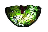Exciting Lighting AMB3000 Wireless Wall Tiffany Rain Forest Sconce