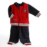 Produkt-Bild: natubini Baby Jogginganzug, marineblau und racingrot, Gr&ouml;&szlig;e 86