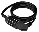 Avenir Combo Cable Lock (6mm x 4ft)