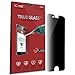 iCarez Privacy Tempered Glass Screen Protector for iPhone 6 6S Plus 5.5-inches, 1-Pack Anti-Spy