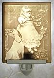 Broken Violin Strings Flat Porcelain Lithophane Nightlight