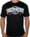 FAMOUS STARS & STRAPS Brickhouse Logo Mens T-Shirt Tee Top Black