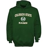 adidas Colorado State Rams Green Stacked Hoody Sweatshirt at adidas