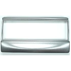 SILVER FORD FOCUS/MONDEO/GALAXY/COUGAR RADIO FACIA/FASCIA SURROUND TRIM FOR FITTING CAR STEREO
