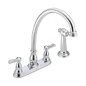 Delta 24902 Orleans Double-Handle Kitchen Faucet, Chrome