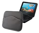 Water Resistant Portable DVD Player Black Case For Coby TF3DVD7019, TFDVD1029, TFDVD7009